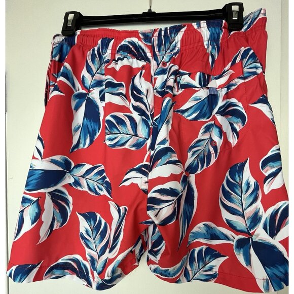 Tommy Bahama Naples Harbor Leaves Swim Trunks Mens Large Apple Blossom - Picture 4 of 16